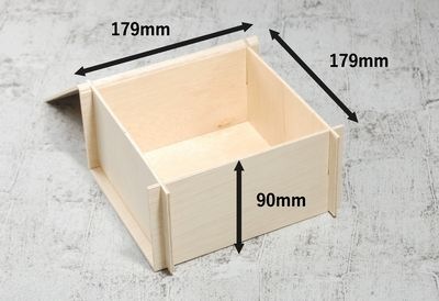 組み立て式 ファルカタ木箱｜青果・お茶・菓子向け 贈答箱｜木製 高級ギフト箱｜KFO-179