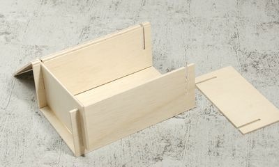 組み立て式 ファルカタ木箱｜青果・お茶・菓子向け 贈答箱｜木製 高級ギフト箱｜KFO-174