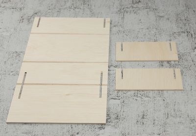 組み立て式 ファルカタ木箱｜青果・お茶・菓子向け 贈答箱｜木製 高級ギフト箱｜KFO-174