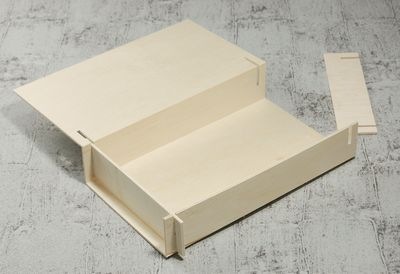 組み立て式 ファルカタ木箱｜青果・お茶・菓子向け 贈答箱｜木製 高級ギフト箱｜10個パック｜KFO-260