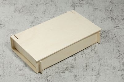 組み立て式 ファルカタ木箱｜青果・お茶・菓子向け 贈答箱｜木製 高級ギフト箱｜10個パック｜KFO-260