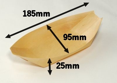 木舟皿 7寸 KFS-7S 食べ歩き お菓子 惣菜 