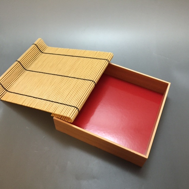 プラスダレ容器　PSY-6.5 185×185×45㎜ 高級 弁当 惣菜 寿司