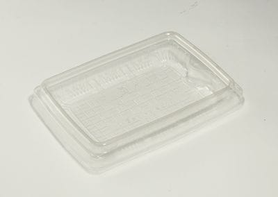 竹皮編 ハイブリッドBOX 2段 |テイクアウト・惣菜用 和風パック| 外かん合 ふた付 60個パック TXHB-6-2DS 