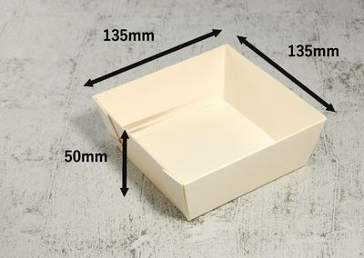 PW-135B  本体  ポプラウッド容器  50個パック 清涼感 弁当 お菓子 寿司