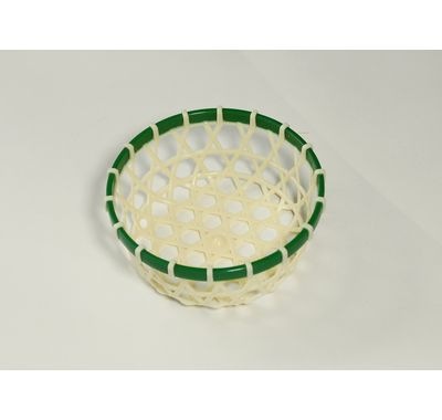 プラ六つ目カップ　PC-80G　緑 50パック　φ80×30mm　PP 安心感 使いやすい 弁当/菓子