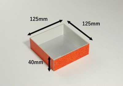 紙折箱 赤飯3号 HB-3 125×125×40mm 弁当 おこわ お菓子