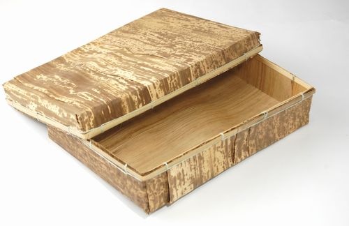 竹皮貼容器 THY-11H 240×180×50mm 高級感 ギフト 雑貨 お菓子