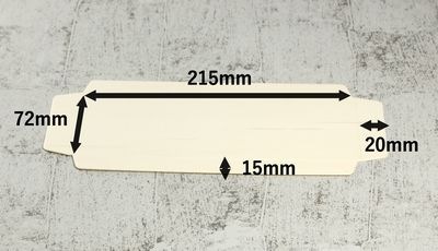 PWC-210C 木ふた ポプラウッド用 ふた　50枚パック 一体感