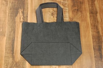 さんじゅーろーデニムミニトートバッグ 高梁 みやげ 備中松山城