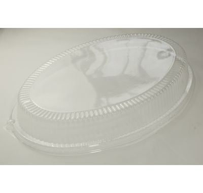 オードブル DXプラッター470B 防曇蓋 20枚パック 470×330×63mm OPS ケータリング/盛り合わせ