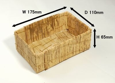 竹皮容器 TYO-12K　10個セット　アウトレット *発送までに数日かかります