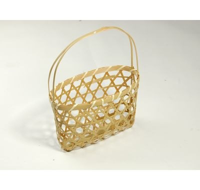 青竹手提げかごGSK-150　10個セット　【アウトレット】 *発送までに数日かかります