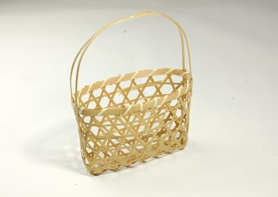 青竹手提げかごGSK-150　10個セット　【アウトレット】 *発送までに数日かかります