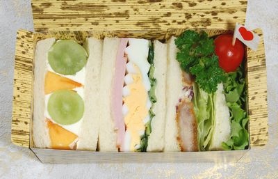 3種のサンドウィッチ (PTY-160 のみ)