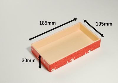 鶴柄折箱 WU-185 60個パック お菓子 お寿司 お弁当