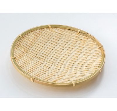 天ぷら盛皿 丸 15270 器 竹 ザル そば 天ぷら 