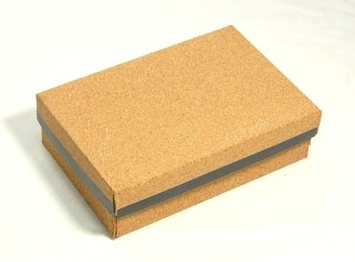 コルク ハイブリッド容器 CMH-6H-BK 裏黒 存在感 菓子 精肉 ギフト