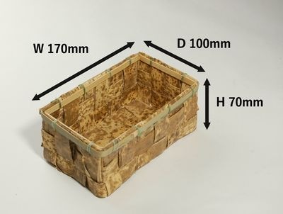 竹皮容器　NTYO-1H　10個パック　【アウトレット】 *発送までに数日かかります