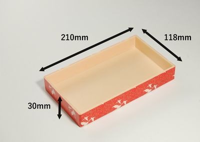 鶴柄折箱 WU-210 40個パック お菓子 お寿司 お弁当