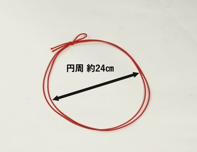 彩宝ゴム 唐紅 からくれない 100本セット ラッピング 雑貨 ギフト お菓子