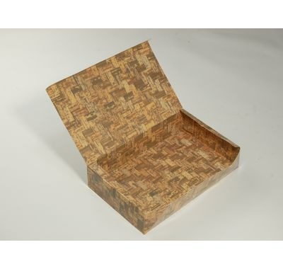 竹皮編 紙容器 PTANB-135HU　50枚パック　【アウトレット】