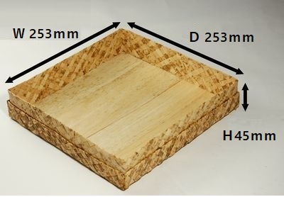 竹皮アジロ貼容器 TAY-8SI　5個ﾊﾟｯｸ　【アウトレット】*発送までに数日かかります