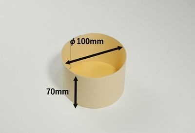 紙わっぱ容器PWH-100 10個パック【アウトレット】