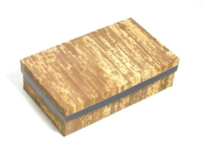 竹皮貼 ハイブリッド容器 MXH-7H-BK 裏黒 20個パック 持ち帰り 寿司 弁当 菓子