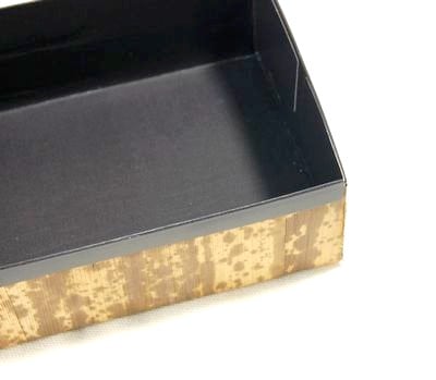 竹皮貼 ハイブリッド容器 MXH-7H-BK 裏黒 20個パック 持ち帰り 寿司 弁当 菓子