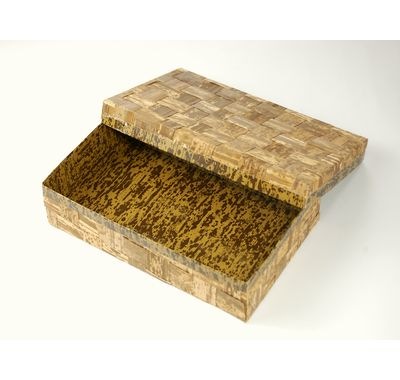 竹皮編 ハイブリッド容器｜土産・特産品・弁当用｜100個パック TXH-210H