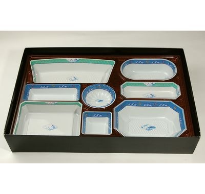 紙BOX 140X100 和膳F2青海　（中トレー付）