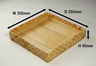 竹皮アジロ貼容器 TAY-2H　5個ﾊﾟｯｸ　【アウトレット】 *発送までに数日かかります