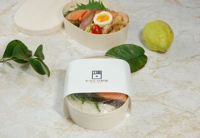秋鮭弁当 (FLR-06B 楕円 本体のみ)