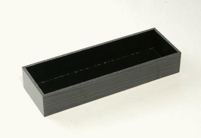 プラ折箱 WSB-430 黒部  お菓子 お寿司 お弁当