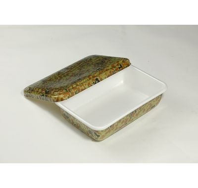 弁当容器 うな重大 茶 漆外 ふた付 25枚パック 185×125×45mm PSP 弁当/丼もの
