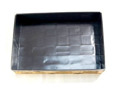 竹皮編 ハイブリッド容器 TXH-6H-BK 裏黒 20個パック 天然素材 寿司 弁当 お菓子