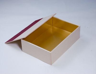 ファルカタ折箱　FO-187E えんじ　金台紙付き