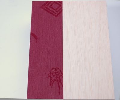 ファルカタ折箱　FO-187E えんじ　金台紙付き