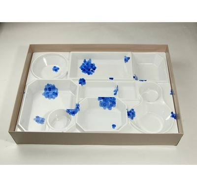 紙BOX 140X100 草月Bあじさい　（中トレー付き）20枚パック