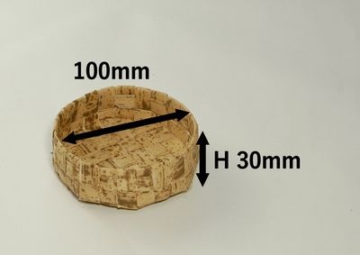 竹皮容器TEY-4H 10個パック 【アウトレット】*発送までに数日かかります