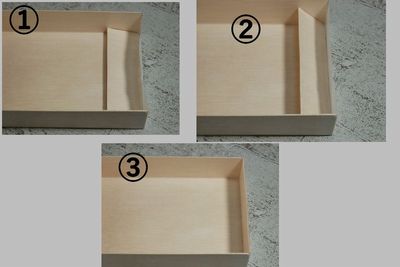 ワンタッチ エコウッド容器 FD-410B-38 本体 50枚パック 簡易組み立て 弁当 お菓子