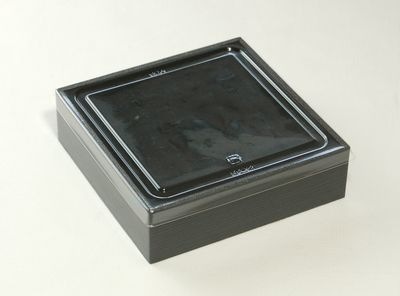 プラ折箱 WSB-435 黒部 60個パック お菓子 お寿司 お弁当