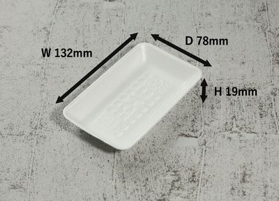 トレー C-11 100枚パック 132×78×19mm PSP 多岐用途 精肉/鮮魚/惣菜