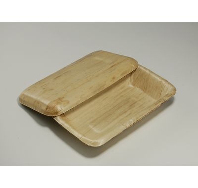 白竹皮プレス容器 WPY-3H 25枚パック 高級感 弁当 惣菜 菓子