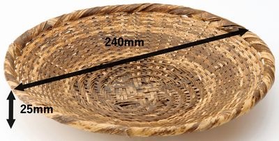 黒竹そば盛-L 19437L 器 竹 ザル そば 天ぷら 