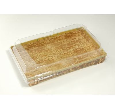 竹皮紙容器 PMY-200-FT 50枚パック 持ち帰り 弁当 寿司