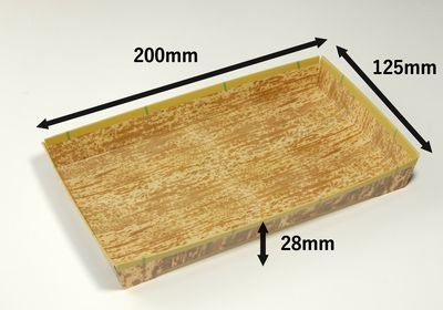 竹皮紙容器 PMY-200-FT 50枚パック 持ち帰り 弁当 寿司