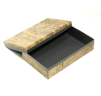 竹皮貼 ハイブリッド容器 裏黒｜加工品・特産品ギフト・弁当・そば用｜MXH-210H-BK
