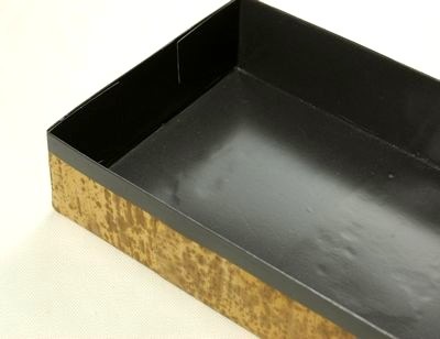 竹皮貼 ハイブリッド容器 裏黒｜加工品・特産品ギフト・弁当・そば用｜20個パック MXH-210H-BK